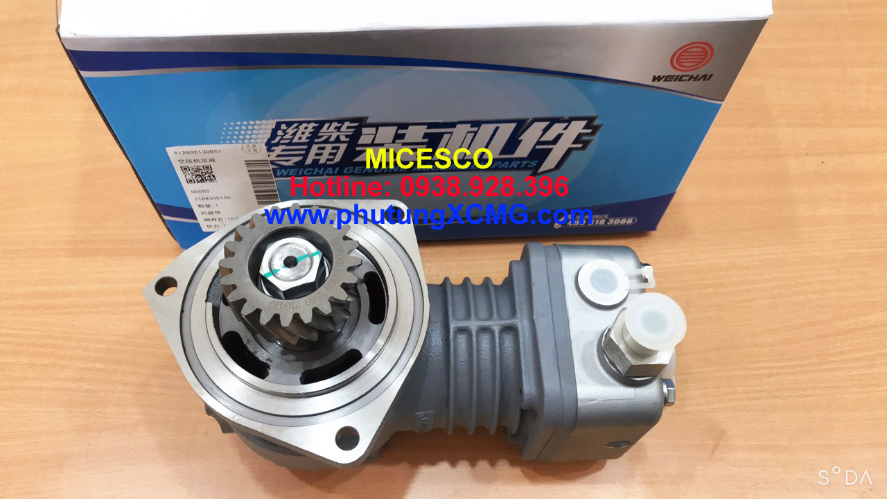 Bơm hơi ( máy nén khí) 612600130651 dùng cho động cơ WD10